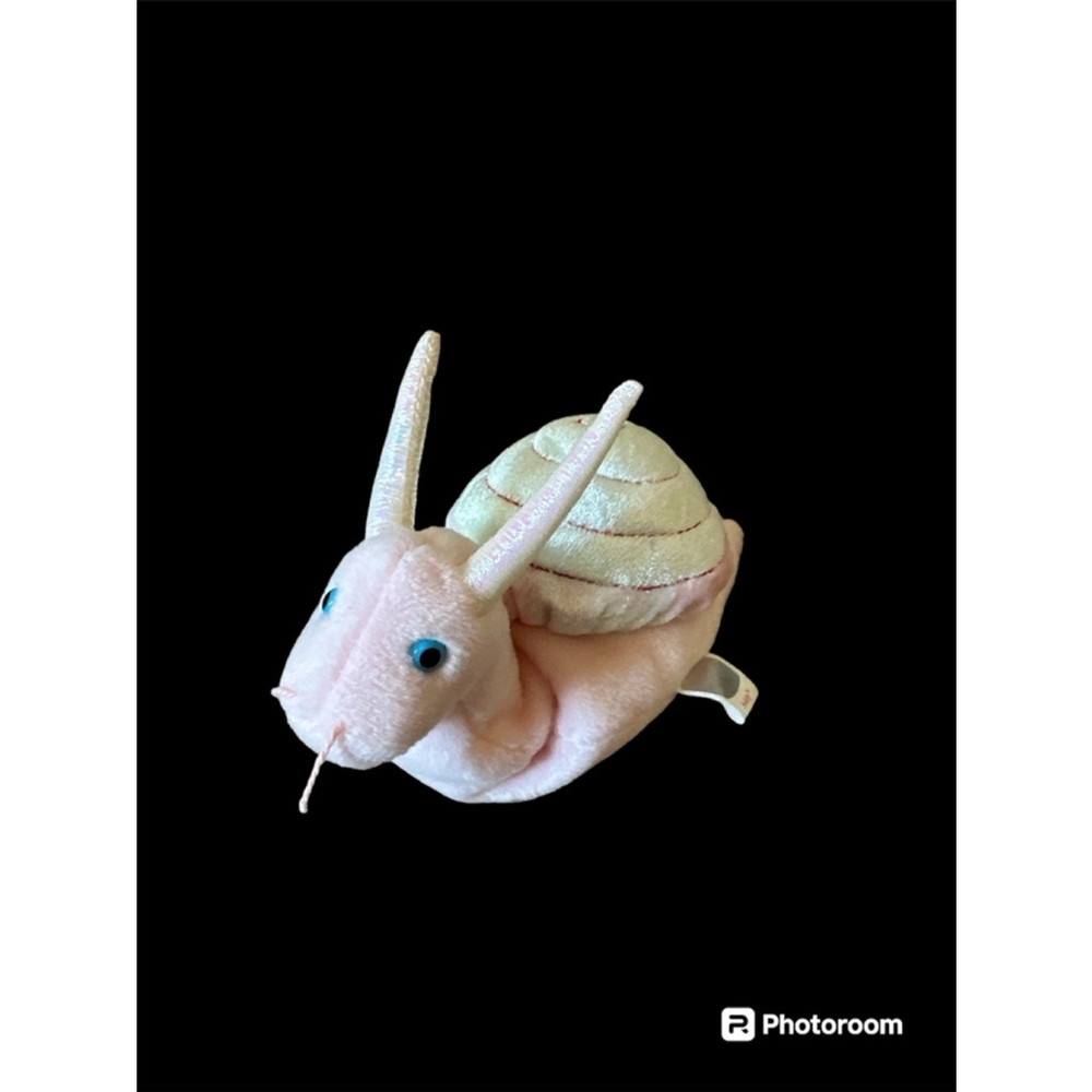 Ty Swirly Plush Toy Pink White One Size